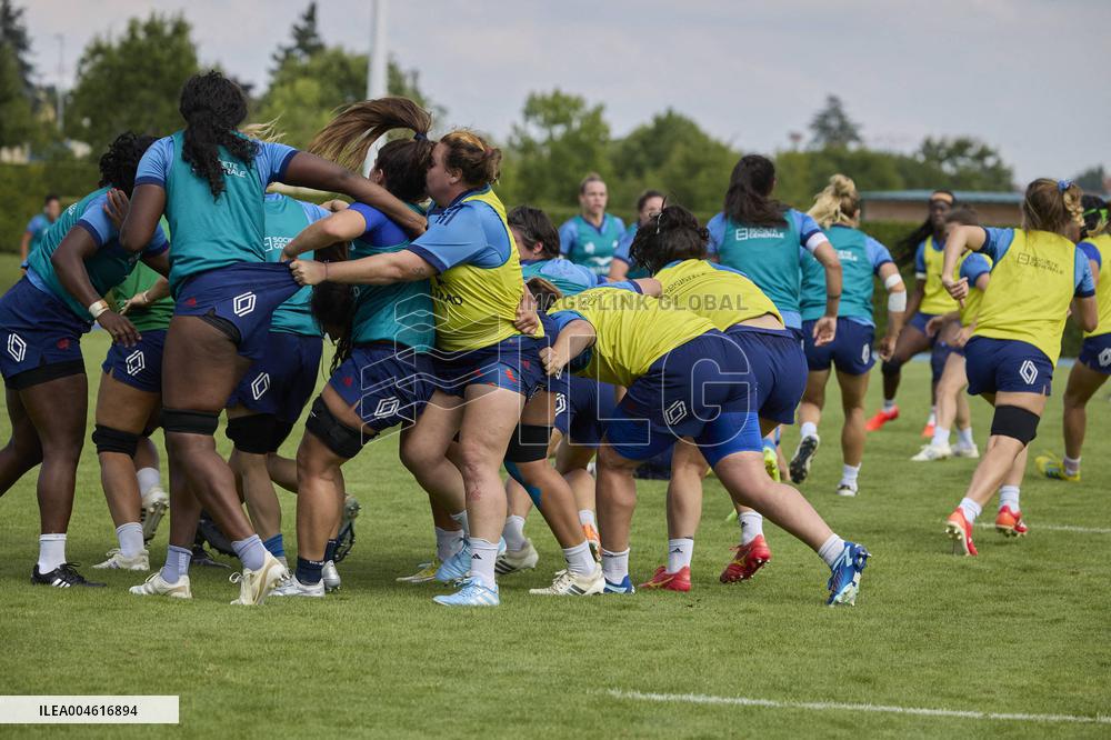 French Women Rugby Team Training Session - France