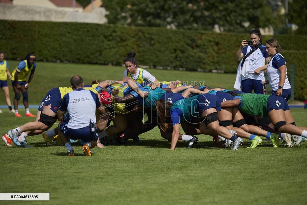 French Women Rugby Team Training Session - France