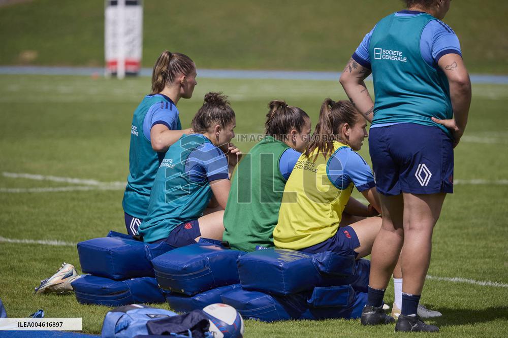 French Women Rugby Team Training Session - France
