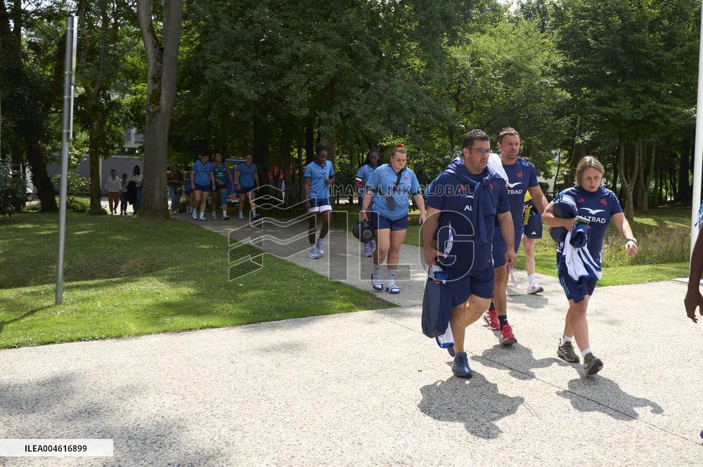 French Women Rugby Team Training Session - France