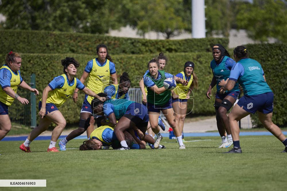 French Women Rugby Team Training Session - France