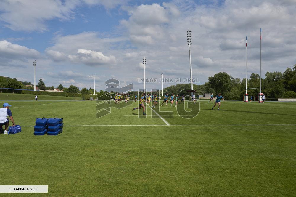 French Women Rugby Team Training Session - France