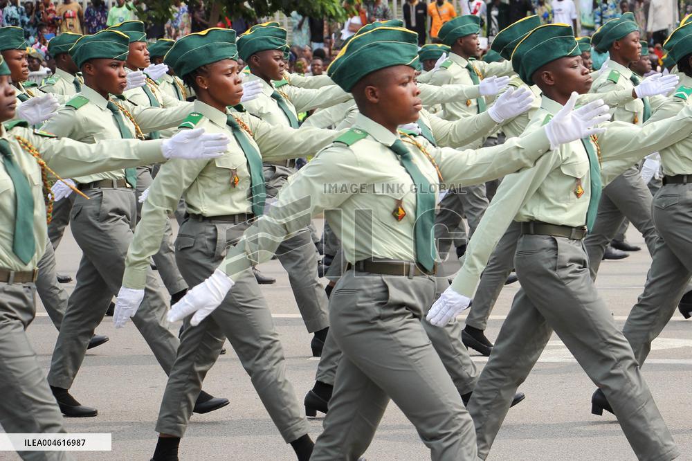 Parade For 65th Anniversary Of Independance - Benin