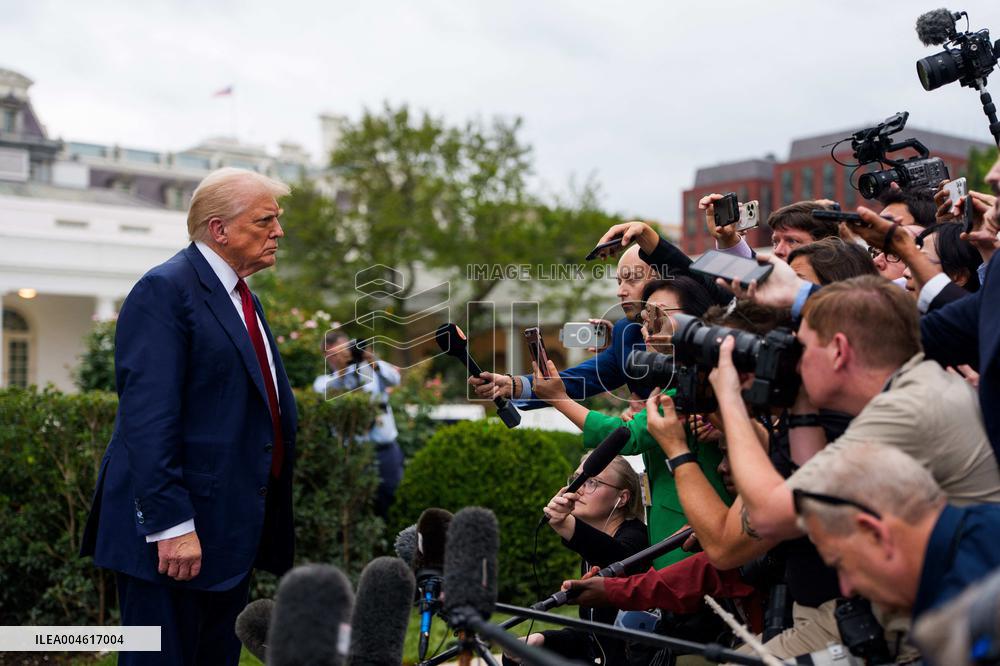 White House: President Trump Departs for Bedminster, New Jersey