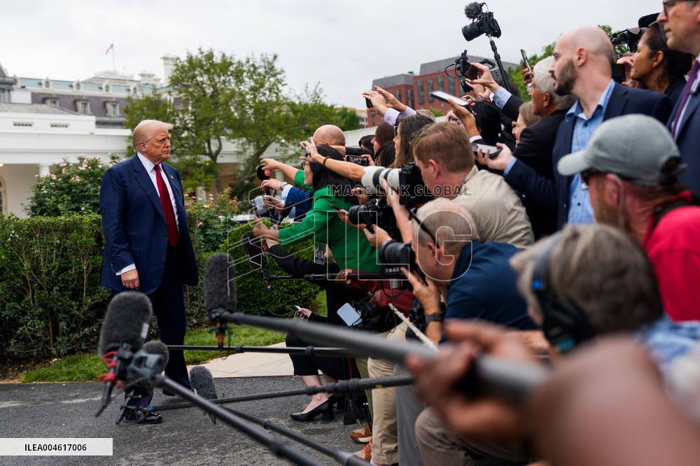 White House: President Trump Departs for Bedminster, New Jersey
