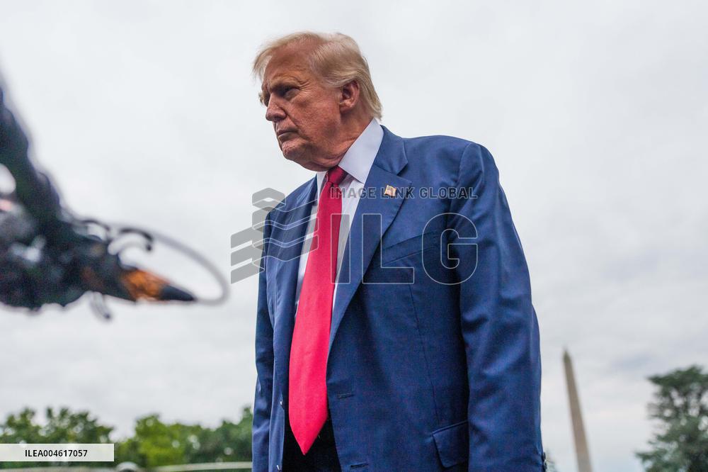 White House: President Trump Departs for Bedminster, New Jersey