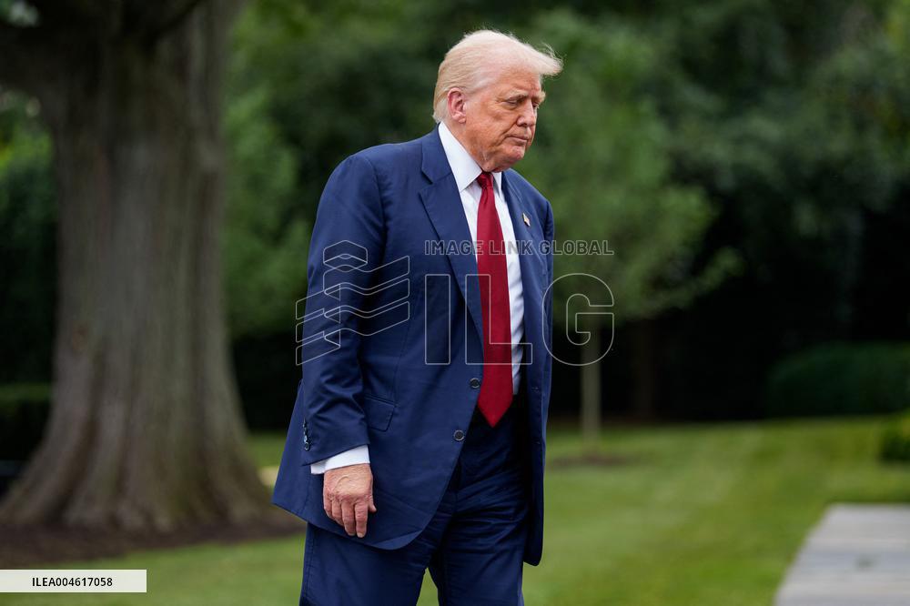 White House: President Trump Departs for Bedminster, New Jersey