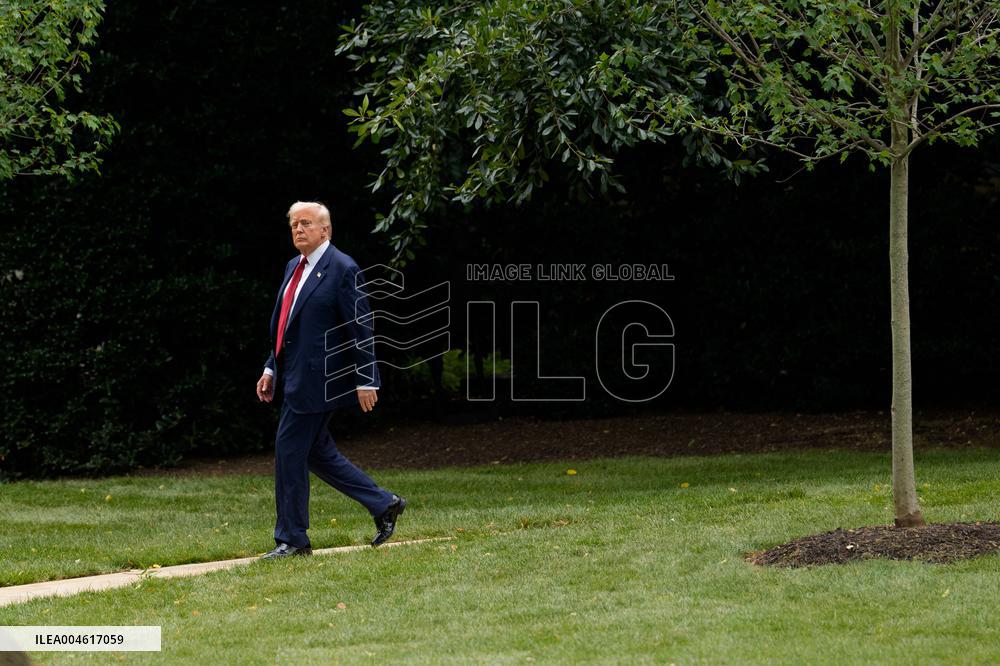 White House: President Trump Departs for Bedminster, New Jersey