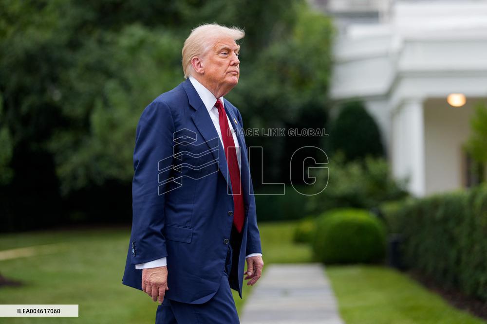 White House: President Trump Departs for Bedminster, New Jersey