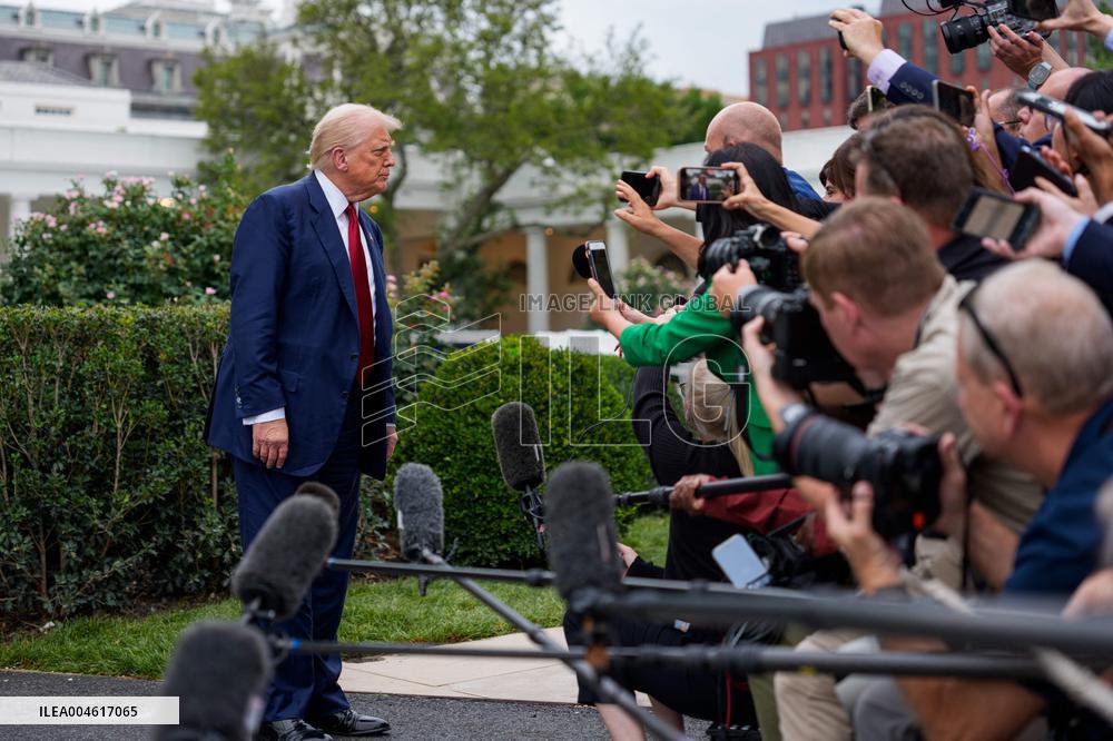 White House: President Trump Departs for Bedminster, New Jersey