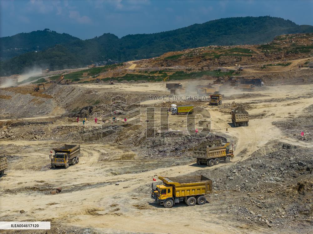 Phosphory-coal Chemical Integration Project Construction Site in Bijie