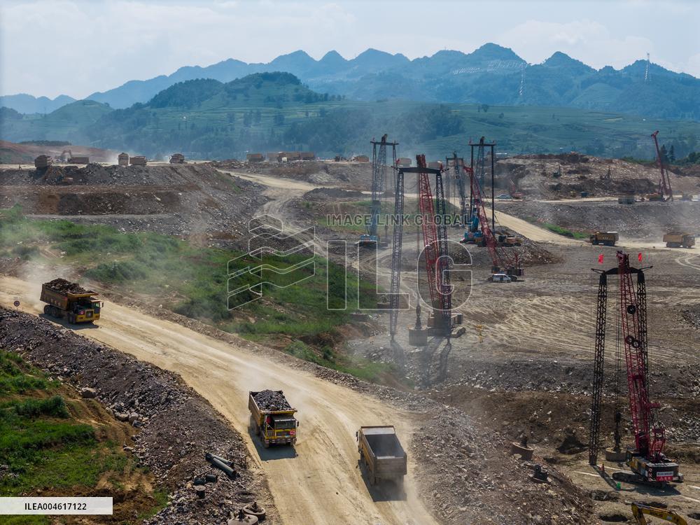 Phosphory-coal Chemical Integration Project Construction Site in Bijie