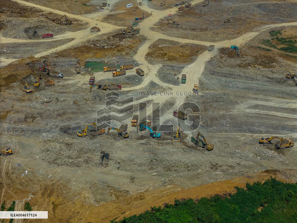 Phosphory-coal Chemical Integration Project Construction Site in Bijie