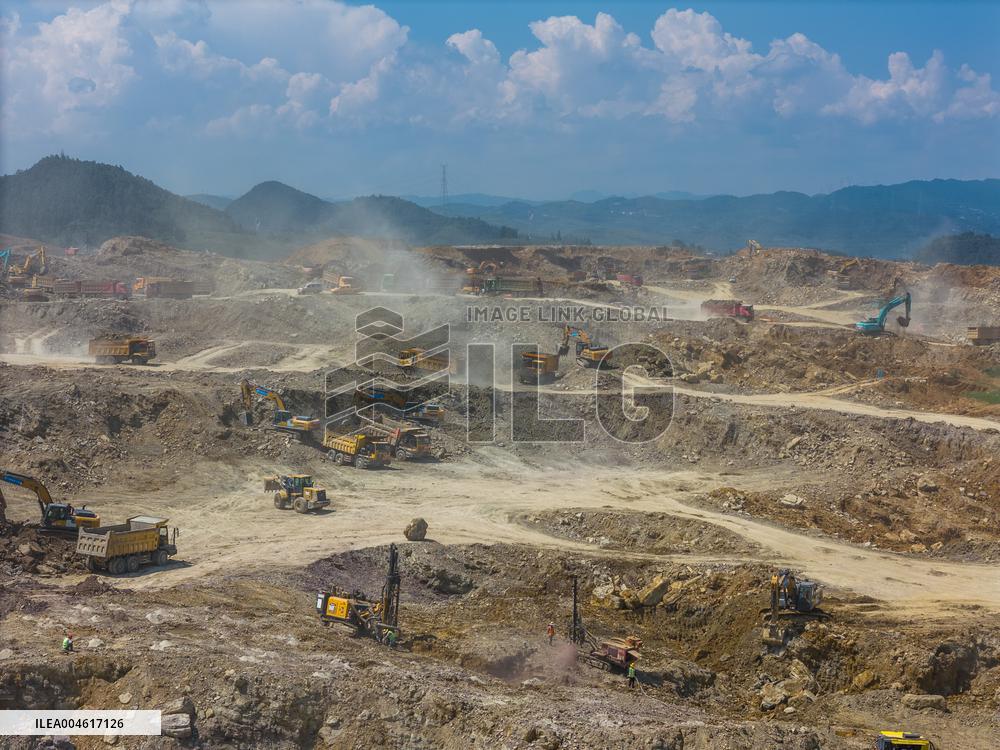 Phosphory-coal Chemical Integration Project Construction Site in Bijie
