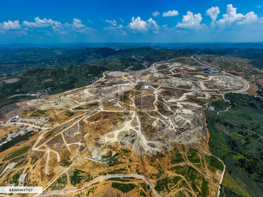 Phosphory-coal Chemical Integration Project Construction Site in Bijie