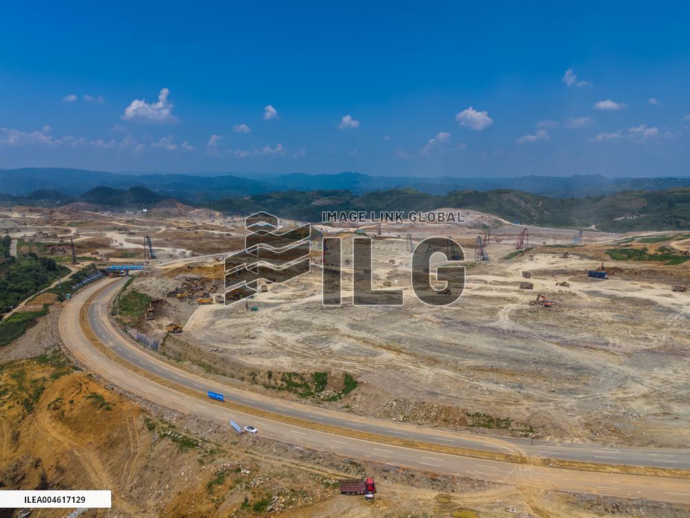Phosphory-coal Chemical Integration Project Construction Site in Bijie