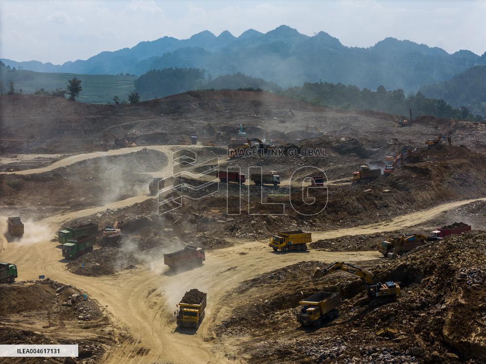 Phosphory-coal Chemical Integration Project Construction Site in Bijie