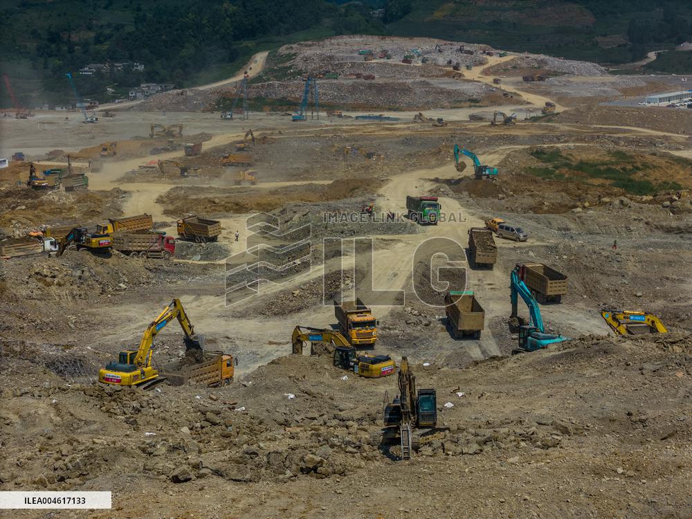 Phosphory-coal Chemical Integration Project Construction Site in Bijie