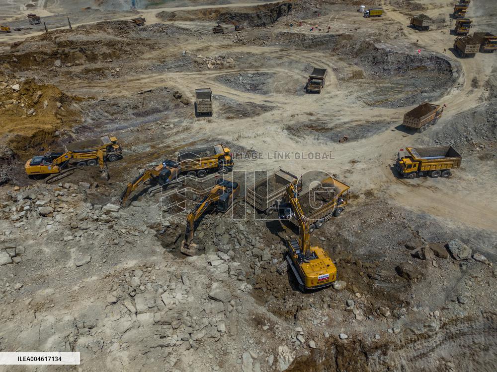 Phosphory-coal Chemical Integration Project Construction Site in Bijie