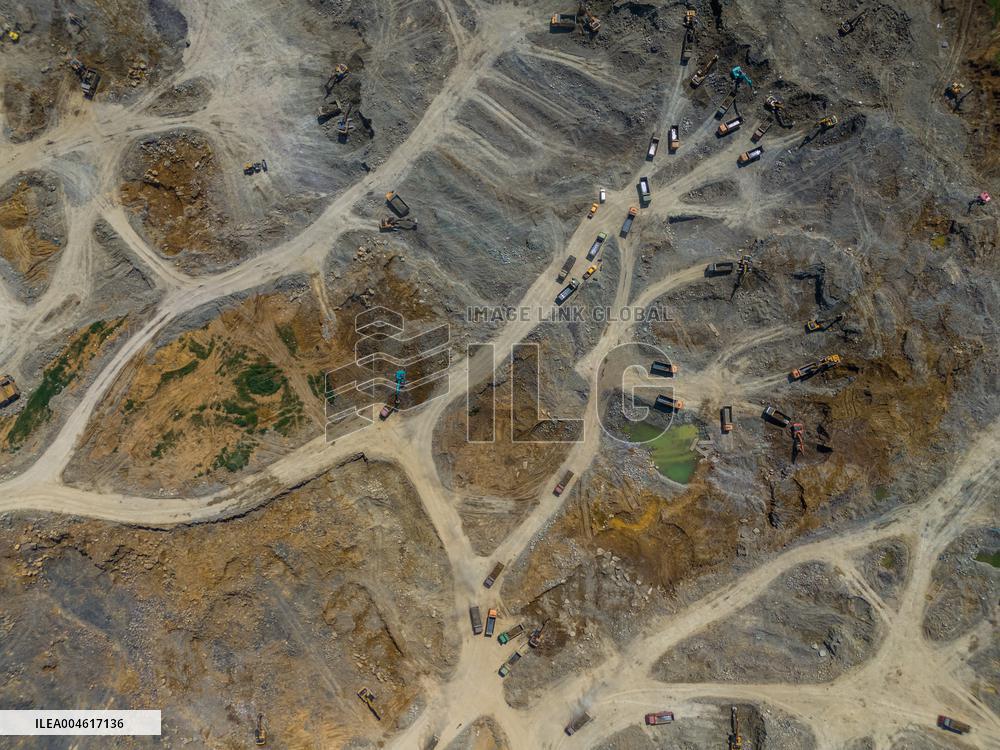 Phosphory-coal Chemical Integration Project Construction Site in Bijie