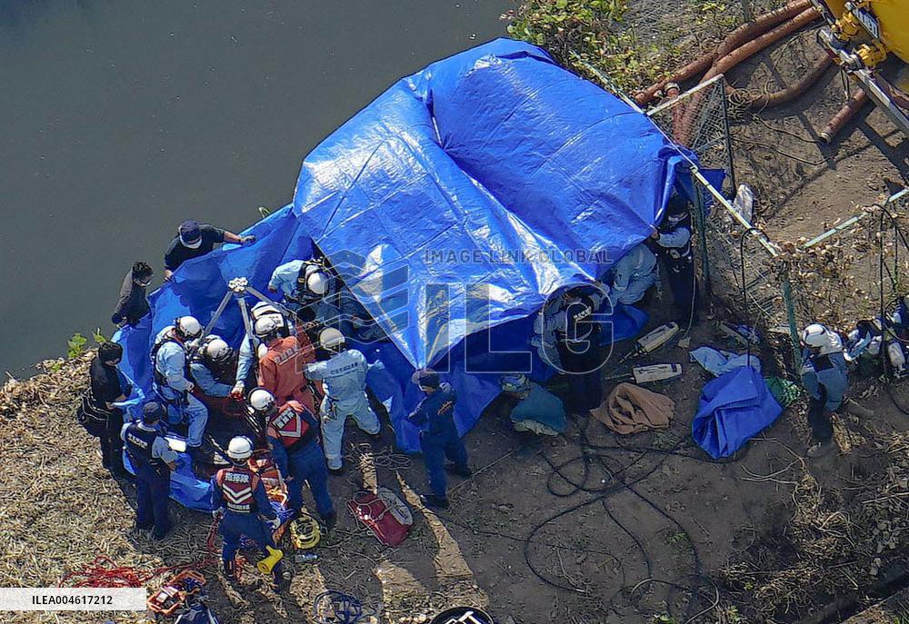 Sewer inspection accident near Tokyo