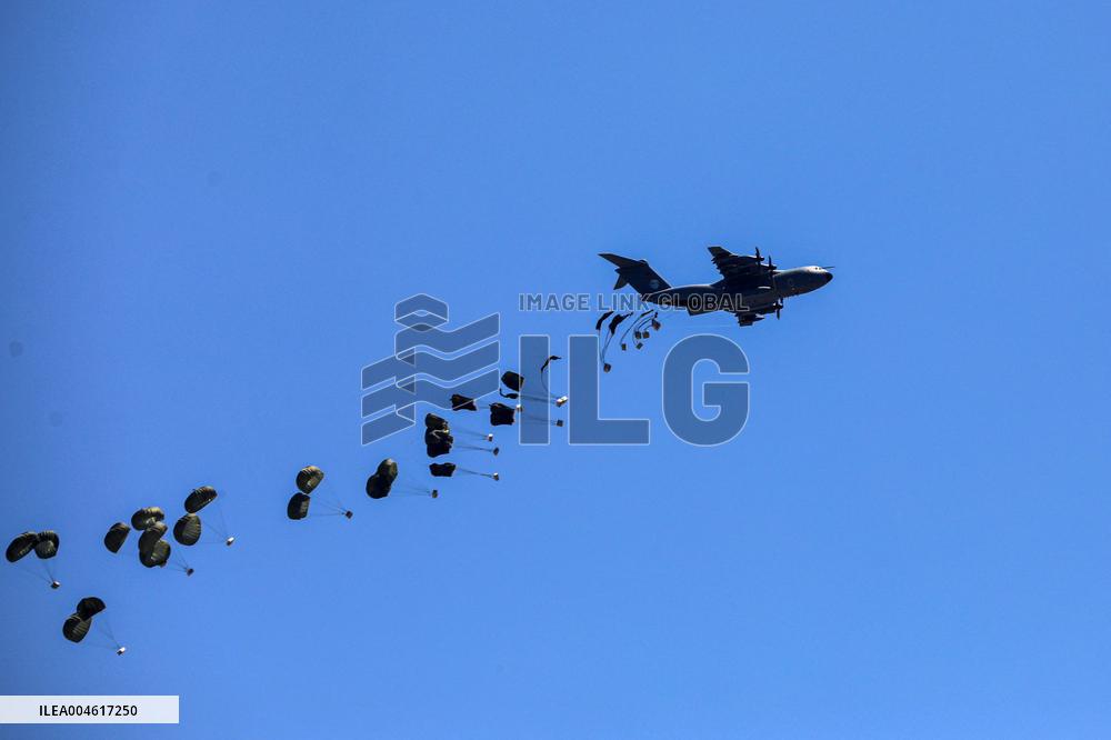 Humanitarian Aid Airdrops - Gaza