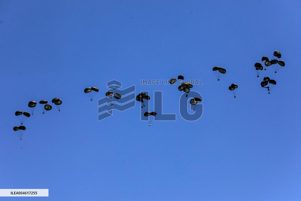 Humanitarian Aid Airdrops - Gaza