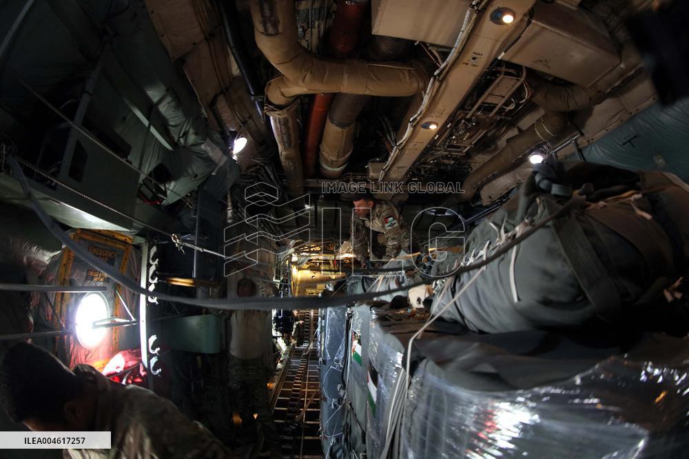 Humanitarian Aid Airdrops - Gaza