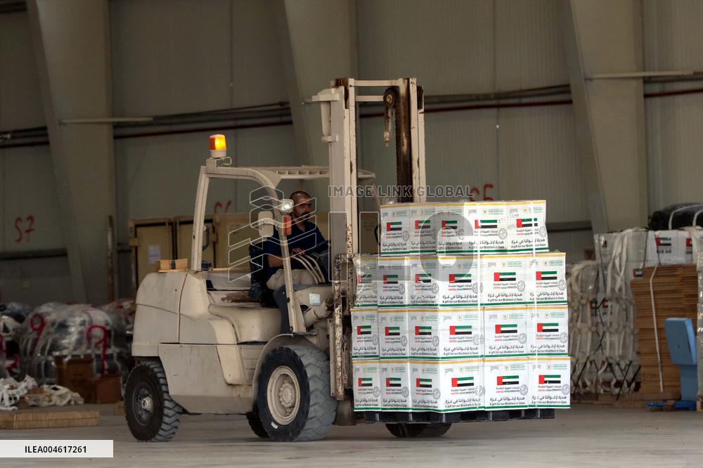 Humanitarian Aid Airdrops - Gaza