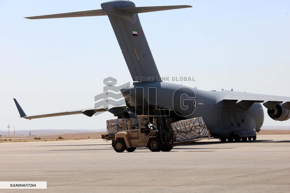 Humanitarian Aid Airdrops - Gaza