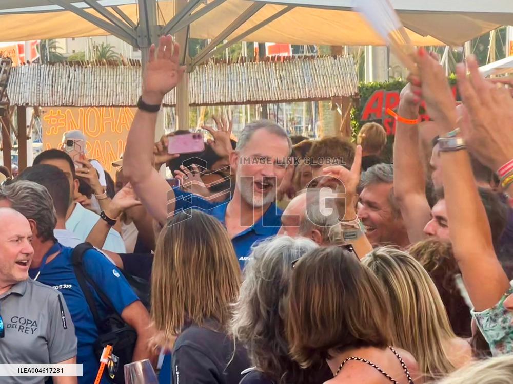 King Felipe Vi Enjoys The Concert Of Jaime Anglada - Mallorca