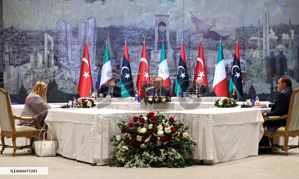 Italian, Turkish And Libyan Leaders Met To Address Migration To Europe - Istanbul