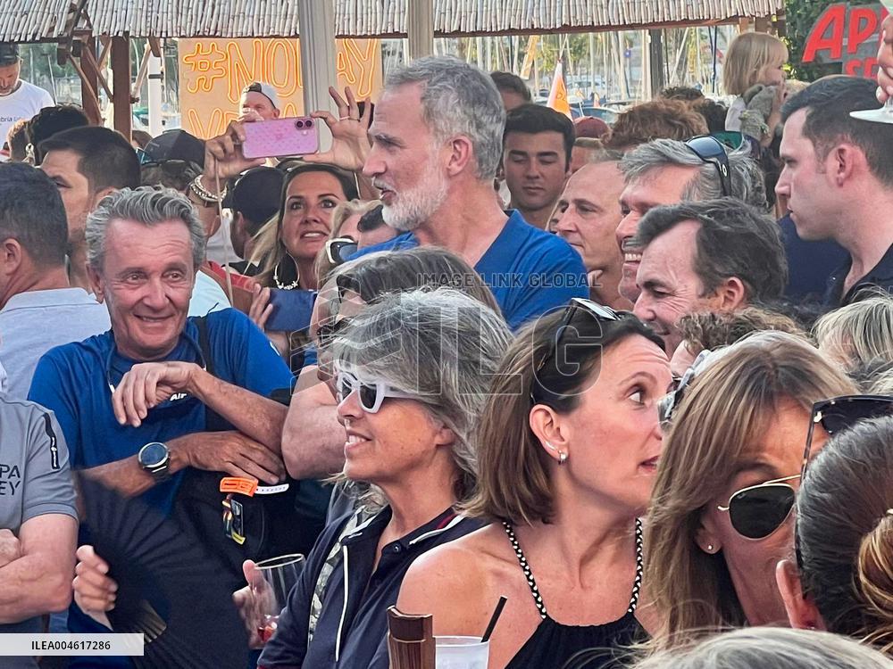 King Felipe Vi Enjoys The Concert Of Jaime Anglada - Mallorca