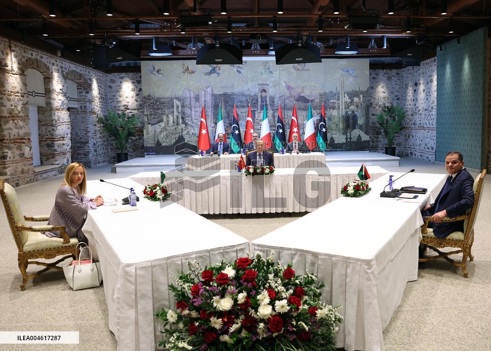 Italian, Turkish And Libyan Leaders Met To Address Migration To Europe - Istanbul