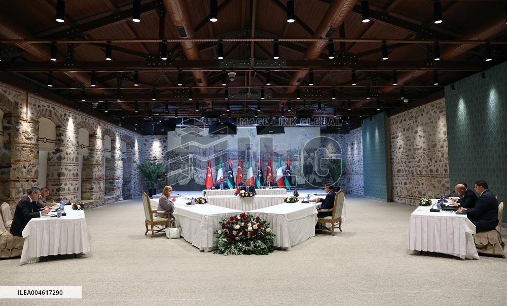 Italian, Turkish And Libyan Leaders Met To Address Migration To Europe - Istanbul