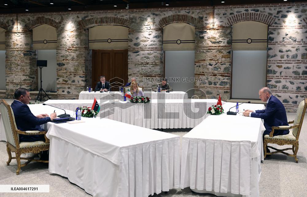 Italian, Turkish And Libyan Leaders Met To Address Migration To Europe - Istanbul