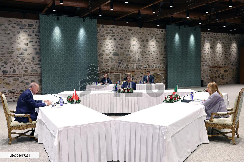 Italian, Turkish And Libyan Leaders Met To Address Migration To Europe - Istanbul