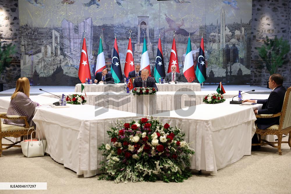 Italian, Turkish And Libyan Leaders Met To Address Migration To Europe - Istanbul