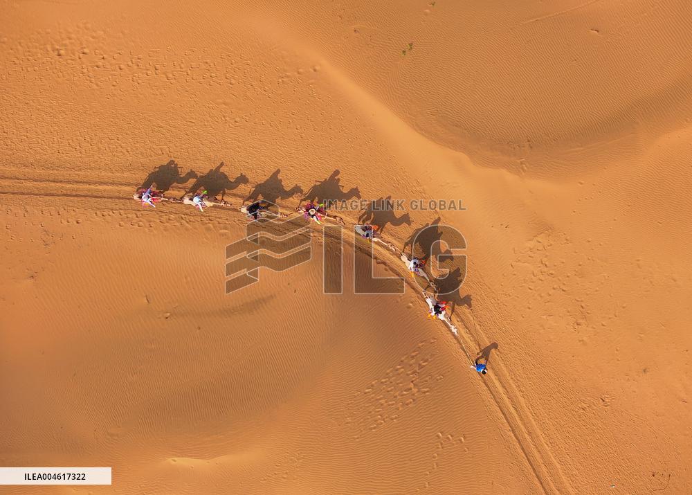 Inner Mongolia Erdos Desert Scenery - China