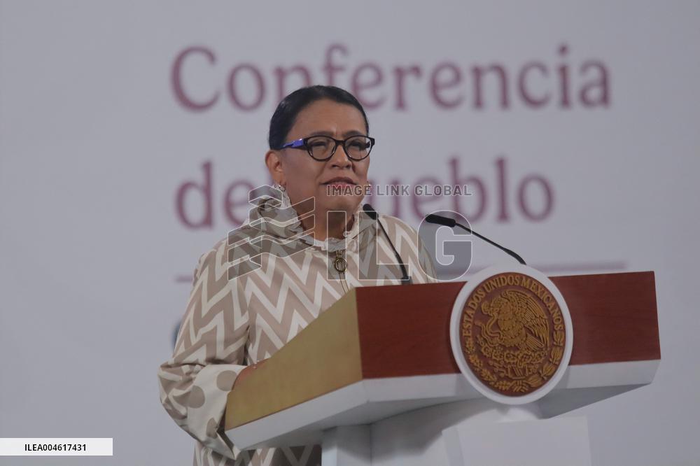 President Claudia Sheinbaum Holds Briefing - Mexico