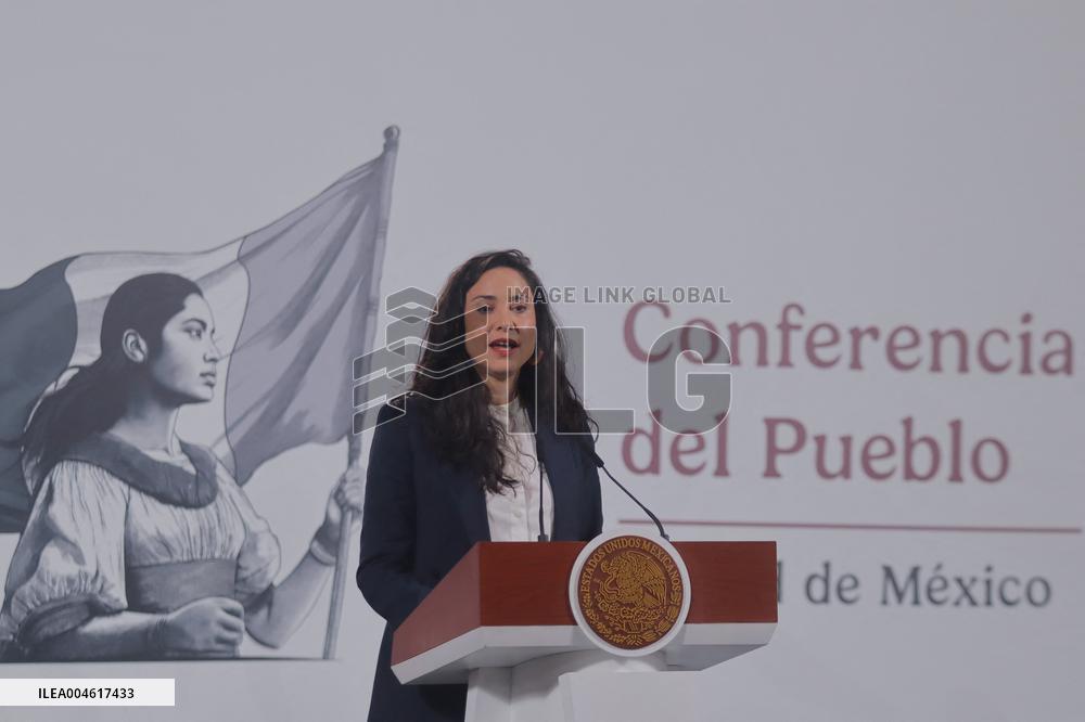 President Claudia Sheinbaum Holds Briefing - Mexico