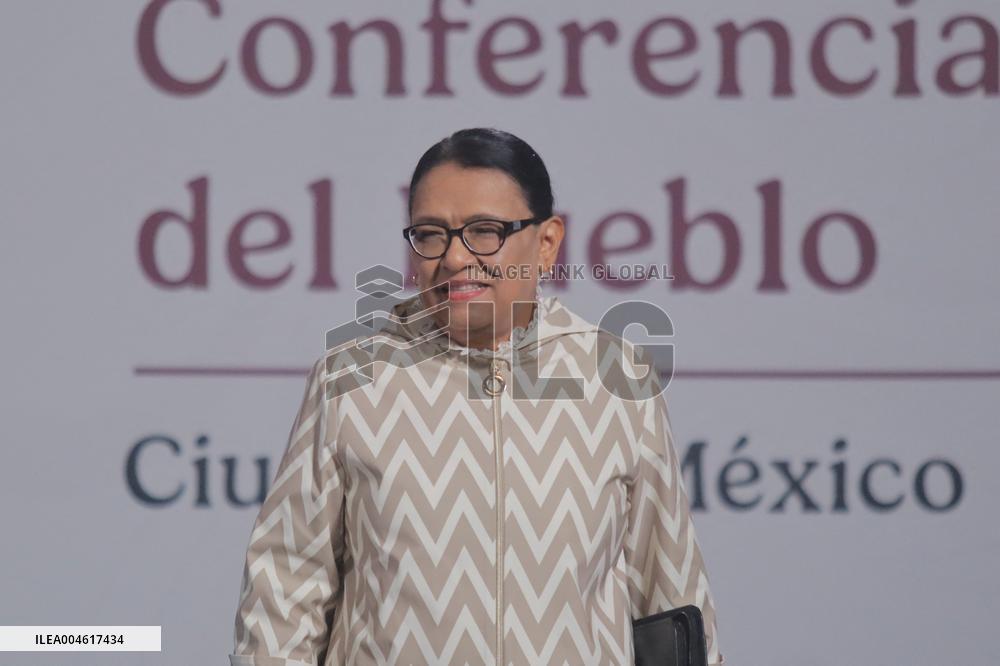 President Claudia Sheinbaum Holds Briefing - Mexico