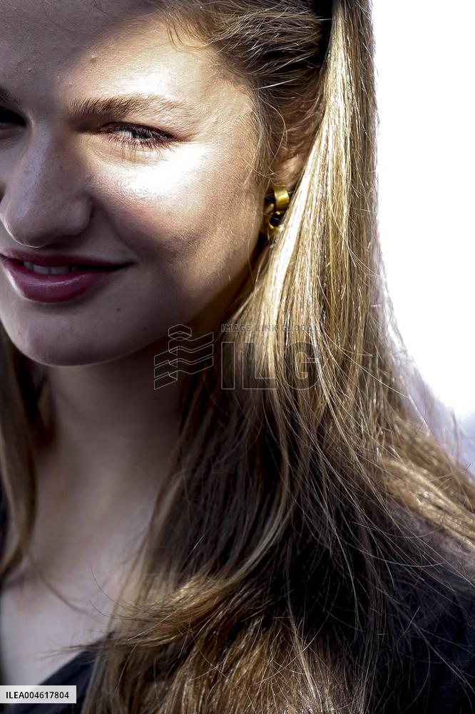 King Felipe And Princess Leonor At Nautical Club - Spain