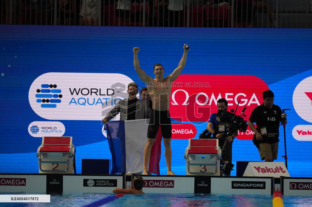 Maxime Grousset Wins Second Butterfly Title - Singapore