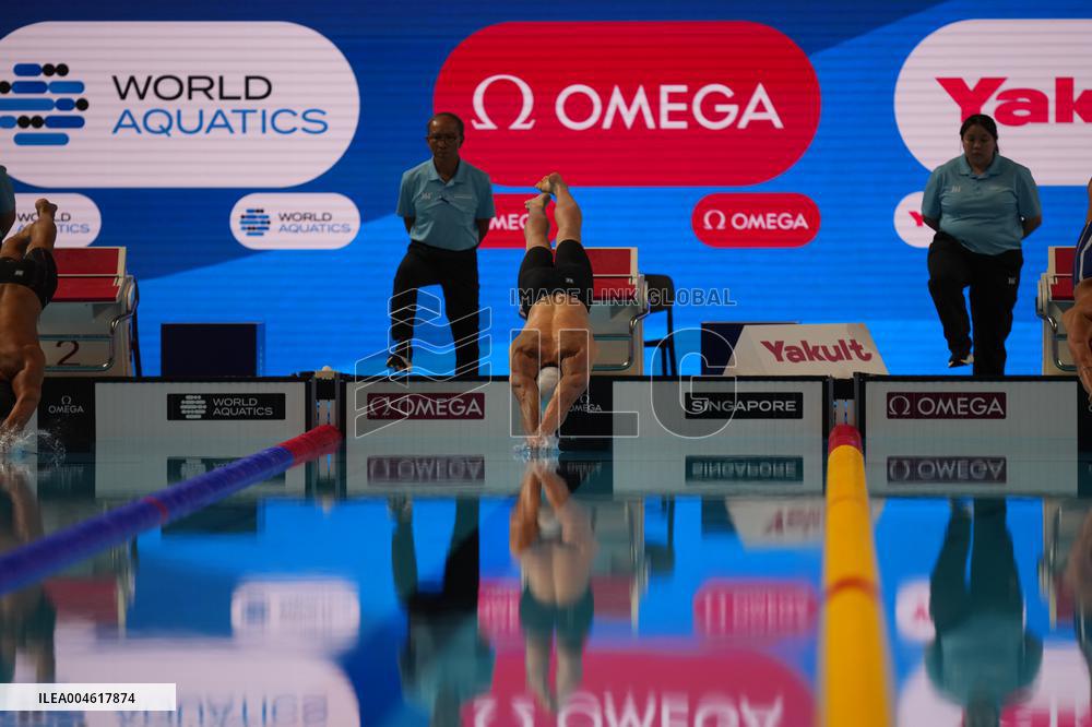 Maxime Grousset Wins Second Butterfly Title - Singapore