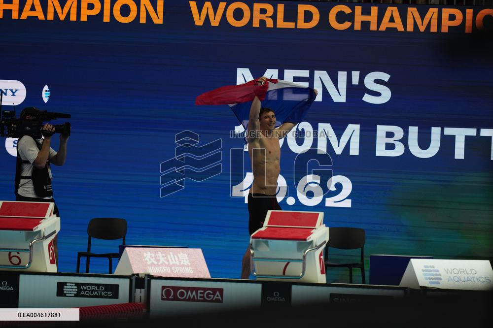 Maxime Grousset Wins Second Butterfly Title - Singapore