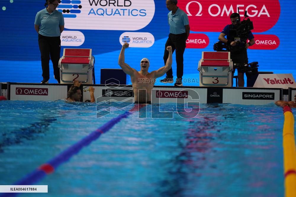 Maxime Grousset Wins Second Butterfly Title - Singapore
