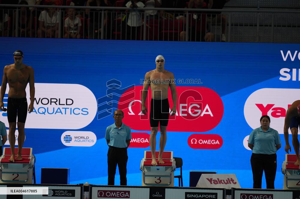 Maxime Grousset Wins Second Butterfly Title - Singapore