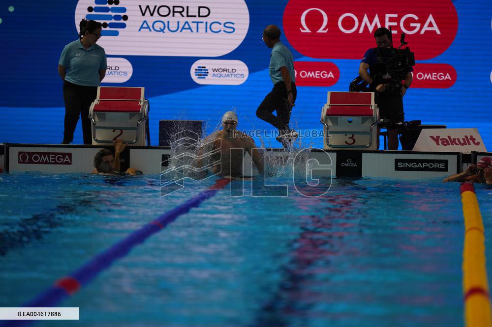 Maxime Grousset Wins Second Butterfly Title - Singapore