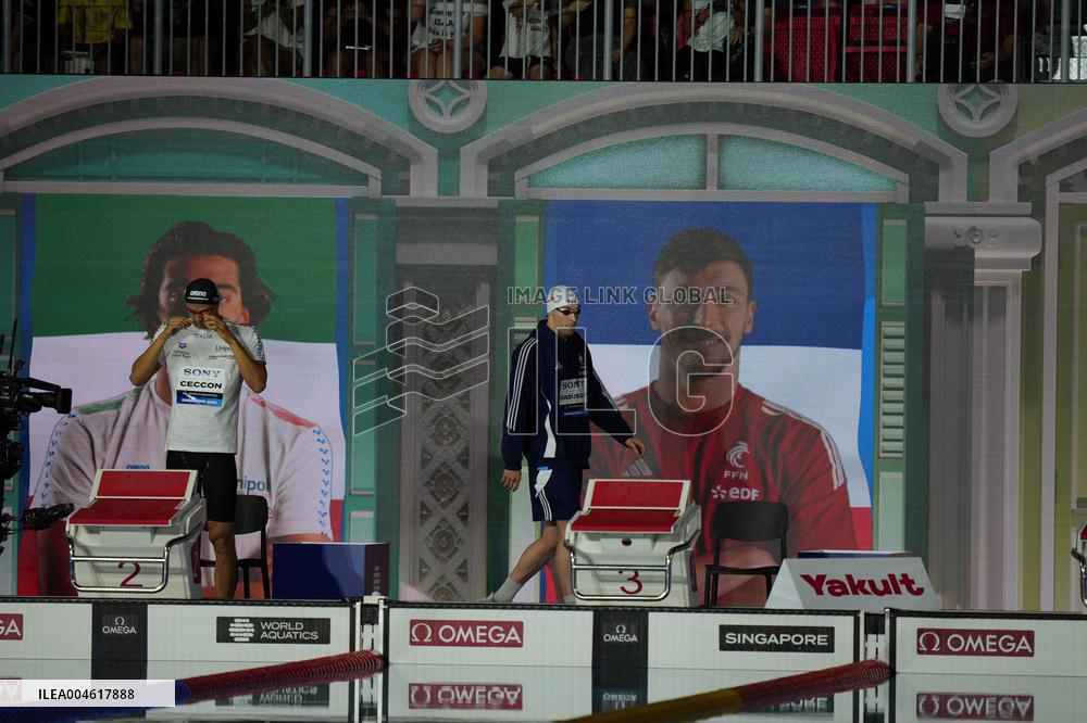Maxime Grousset Wins Second Butterfly Title - Singapore